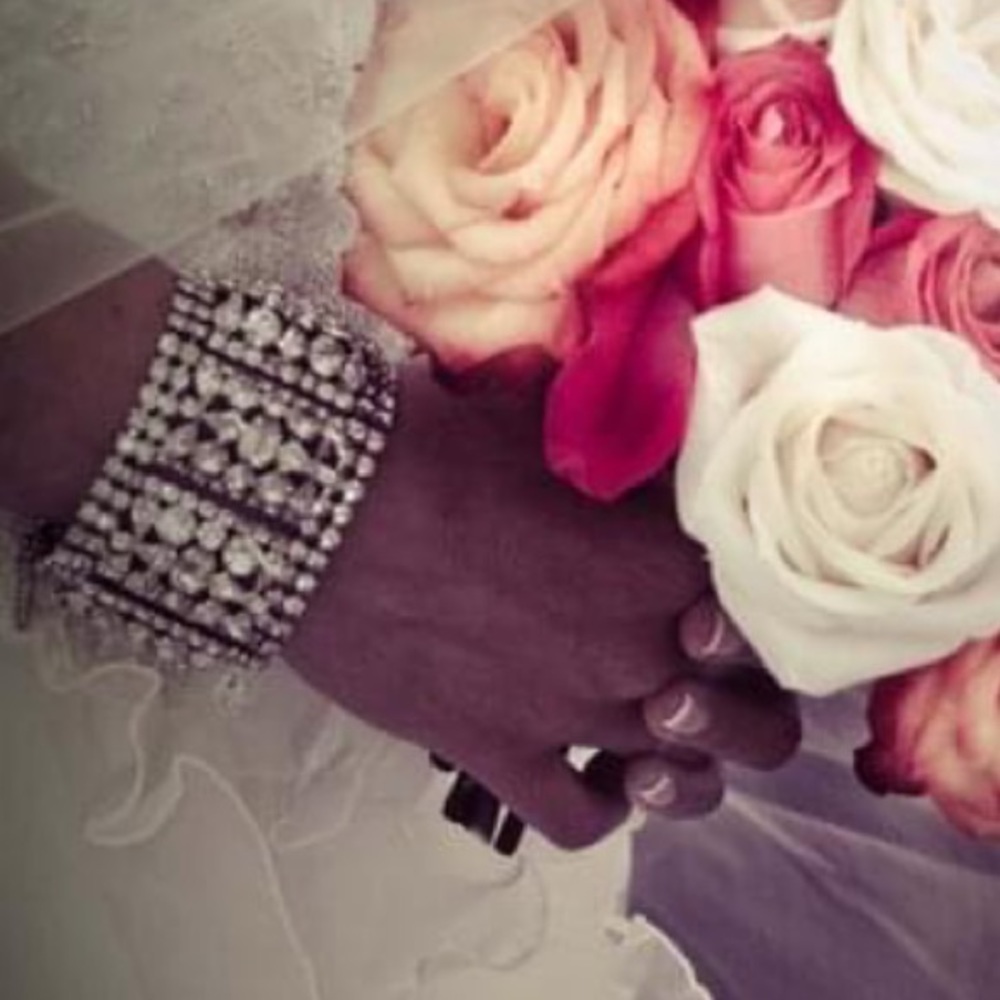 Vintage Rhinestone Statement Bracelet